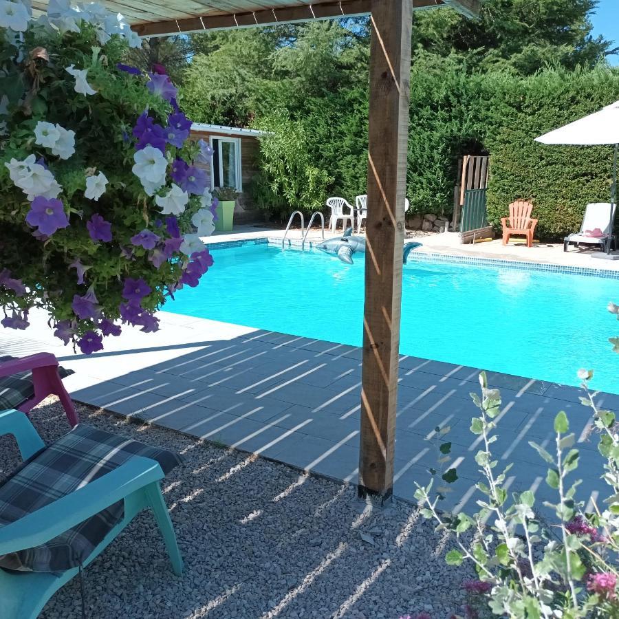 Chalet Banane Devant Piscine, A 6Km Du Festival De Piano De La Roque D'Antheron Rognes Exterior foto
